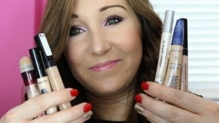 Review amp Compare Series  Concealers  Well Rested MAC Pro Longwear [upl. by Kirred]