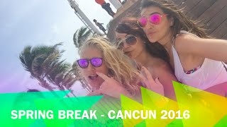 Spring Break 2016  Grand Oasis Cancun amp Coco Bongo  CateTV [upl. by Elamrej]