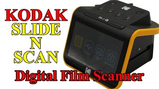 Kodak Slide N Scan Digital Film Scanner for 35mm Slides and Film Review 2023 [upl. by Ynavoeg]