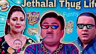 tmkoc jethalal thug life  jethalal comedy video  Tarak Mehta ka ooltah chashma comedy scenes [upl. by Krahmer]