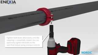 Enexia Installation Instructions Grooved Couplings [upl. by Ahseiyn521]