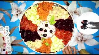 شلاضة مغربية سهلة وبسيطة  salade marocaine [upl. by Joh]