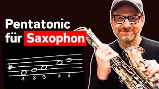 3 EINFACHE Tricks um die DurPentatonik auf dem Saxophon zu meistern [upl. by Arjan]