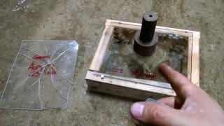 Impact testing 14quot ACRYLIC VS POLYCARBONATE [upl. by Chance]