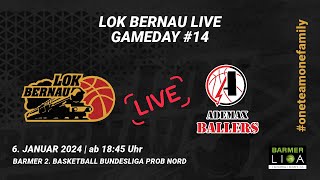 14 Spieltag LOK BERNAU vs Ademax Ballers Ibbenbüren  Barmer 2 Basketball Bundesliga ProB Nord [upl. by Pettifer]