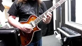 Gear review With Dofka 5 ESP LTD EC1000 Deluxe Amber Chastain Ruler Of The Wasteland [upl. by Petty]