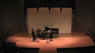 Trio for Flute Alto Saxophone and Piano  Op 137  Lowell Liebermann [upl. by Htilil222]