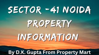 Plotskothis for Sale in Noida Sector 41  Property Information  WAtch this video to know more [upl. by Funda447]