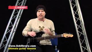 Girls Girls Girls  Motley Crue Guitar Lesson With Danny Gill Licklibrary [upl. by Ninetta]