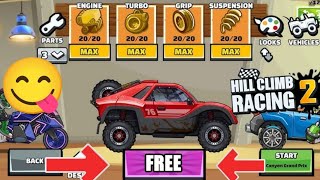 I got update 1630 😋 New vehicle RAIDER🤩 Hill Climb Racing 2 GAMEPLAY [upl. by Elokkin]