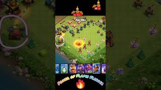 Power of Flame Flinger shorts gaming clashofclans coc youtubeshorts viralshorts [upl. by Tekcirc]