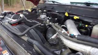 How to Ford 67 Powerstoke EGR Unplug Locations [upl. by Arvonio]