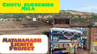 Matanamadh lignite trip Morbi too 🛣️ Anjar vlog truckdriver [upl. by Aerdnua]