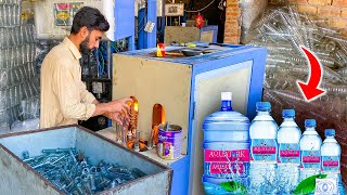 Water Bottles Making Process  How Water Bottles Are Made  Plastic Bottles Manufacturing Industry [upl. by Gladdy]