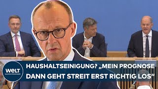 HAUSHALT 2025 Friedrich Merz mäkelt – quotGroßer Verliererquot der AmpelPläne ist Bundeswehr [upl. by Notlef]