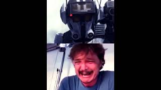 Pedro Pascal crying for Tech death badbatchcloneforce99tech [upl. by Otrebor624]