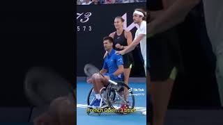 wheelchair tennis paralympics 2024 tennis tennisweelchair paralympics [upl. by Quinton]