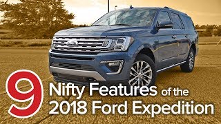 2018 Ford Expedition 9 Smart Features of this Big SUV  The Short List [upl. by Vanya849]