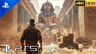 Indiana Jones and the Great Circle  NEW GAMEPLAY DEMO  Immersive ULTRA High Graphics 4K 60FPSHDR [upl. by Omlesna]