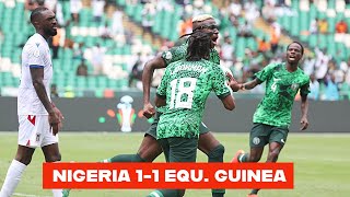 NIGERIA VS EQUATORIAL GUINEA 11 AFCON 2023  GHANAIAN🇬🇭 REACTION amp ANALYSIS  OSIMHEN GOAL [upl. by Homerus]