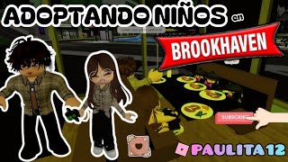 ADOPTANDO NIÑOS EN BROOKHAVEN  SALE MAL [upl. by Eileek]