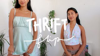 THRIFT FLIP  upcycle with me episode ii [upl. by Ashien]