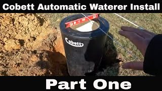 Installing Cobett Automatic Waterers Part 1 288 [upl. by Eelano272]