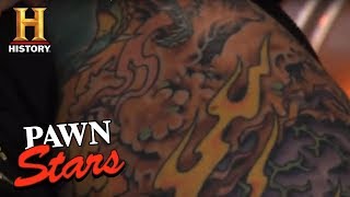 Pawn Stars Chumlees Ink  History [upl. by Janifer]