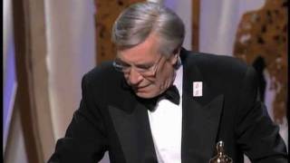 Martin Landau Wins Supporting Actor 1995 Oscars [upl. by Ennahgem]