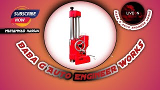 machanic machanical repair youtubevideos diesel welding cylinder borebearing fittingyt [upl. by Enalda19]