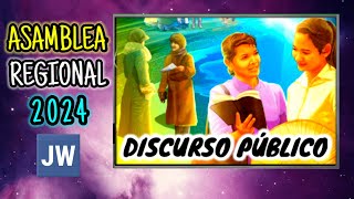 ASAMBLEA REGIONAL 2024  PREDIQUEMOS LAS BUENAS NOTICIAS DISCURSO JW TESTIGOS DE JEHOVÁ JWORG [upl. by Aihsile]