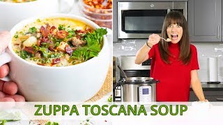 Zuppa Toscana Soup Recipe Olive Garden Copycat [upl. by Bryant]