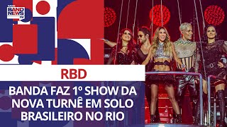 RBD faz 1º show da nova turnê em solo brasileiro no estádio Nilton Santos [upl. by Jena]