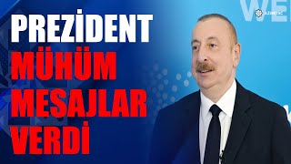 Prezident İlham Əliyevin “Euronews” televiziyasına müsahibəsi [upl. by Udele813]