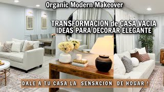 BELLA TRANSFORMACION en NUEVA CASA 😱 ahora un HOGAR IDEAS para DIVIDIR ELEGANTE Sala TV 📺 y Comedor [upl. by Leamiba]