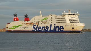 Stena Adventurer Holyhead Dublin ferry [upl. by Dnalrah]