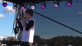 Marcus amp Martinus  Elektrisk ft Katastrofe Live in Ski 2015 [upl. by Ecnerwaled18]