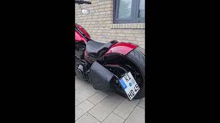 FatBoy  HellBoy exhaust custom harleydavidsongermany fyp motovlogger motovlog motorcycle [upl. by Hgierb174]