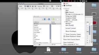 how to set up Mon Unicode Keyboard Mac OS X [upl. by Adien220]