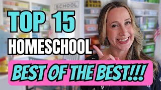 HOMESCHOOL BEST OF THE BEST🔥🔥  15 Best Online Homeschooling Programs and Resources for 2024 [upl. by Nirehtak375]