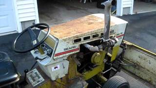 1973 Sears SS16 Twin Garden Tractor [upl. by Nuahsal310]