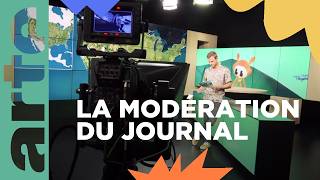 Le présentateur  Les métiers de la télé 📺  ARTE Family [upl. by Walton]