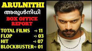 Arulnithi Hit and Flop Movies with Box office Analysis  Cinema Talks By MrampMrs [upl. by Adoc]