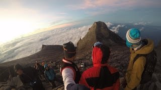 GoPro  Mount Kinabalu via Ranau Trail and Backpack to Sabah Backpack2LowPeak [upl. by Llenil]