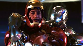 Iron Man vs Rhodey  Party Fight Scene  IronMan 2 2010 Movie CLIP HD [upl. by Hara]