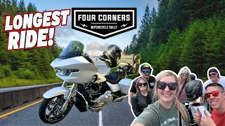 We Rode Our 2024 Harley Davidson Road Glide Over 650 Miles  Four Corners Motorcycle Rally [upl. by Sandi]