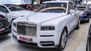 White RollsRoyce Cullinan  Ultra Luxury SUV [upl. by Foah]