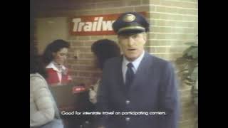 1982 Trailways Bus Commercial [upl. by Dagny]