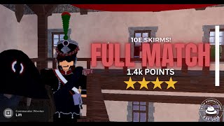 10e Skirmishers and theres everyone else  Roblox Napoleonic Wars [upl. by Fiester]