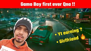 What is my Youtube earning monthly  Gamo Boy first ever QNA  Pubg lite [upl. by Leirua]